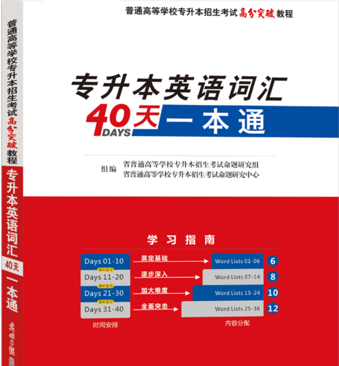 福建專升本英語詞匯書應(yīng)該買哪一本? 福建專升本英語詞匯書應(yīng)該買哪一本?