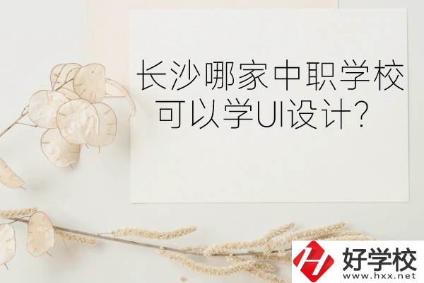 長沙哪家中職學(xué)?？梢詫W(xué)UI設(shè)計(jì)？