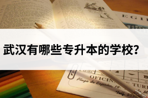 武漢有哪些專升本的學校？