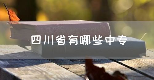 四川省有哪些中專(zhuān)(圖1)